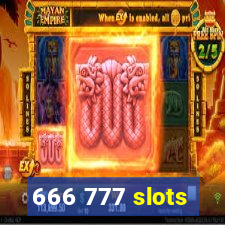 666 777 slots